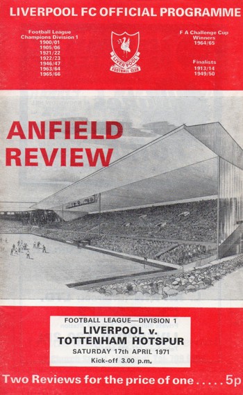 Match programme